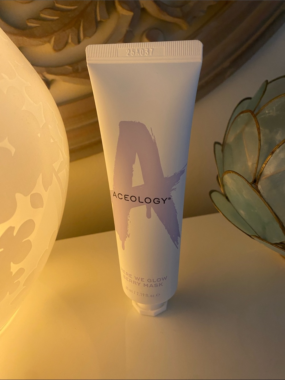 Aceology Where We Glow Berry Mask - White/Purple Tube